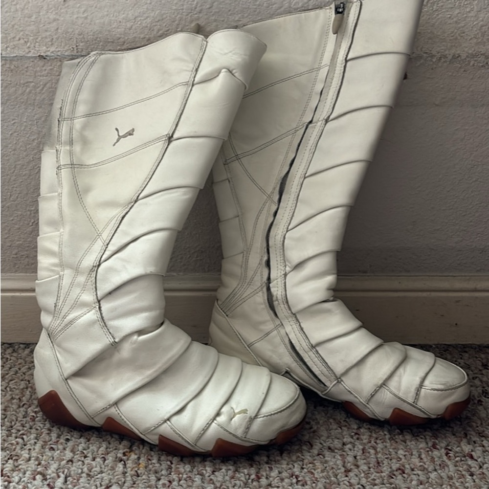 Puma Satori Alto white RARE 2005 boots
